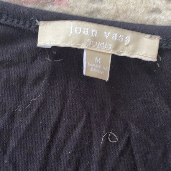 Joan vass black knotted top - Picture 3 of 4